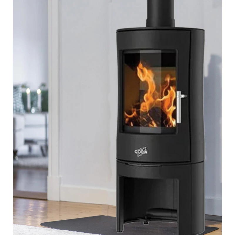 Poêle à bois 8,5 Kw Mirande GODIN Poêle à Bois 8,5 Kw Mirande GODIN -Magasin De Cheminées poele bois mirande godin