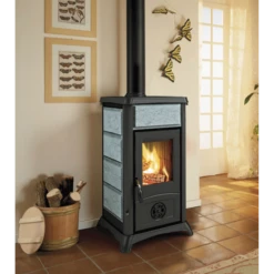 Gemma Pierre 6 Kw - Poêle à Bois LA NORDICA EXTRAFLAME