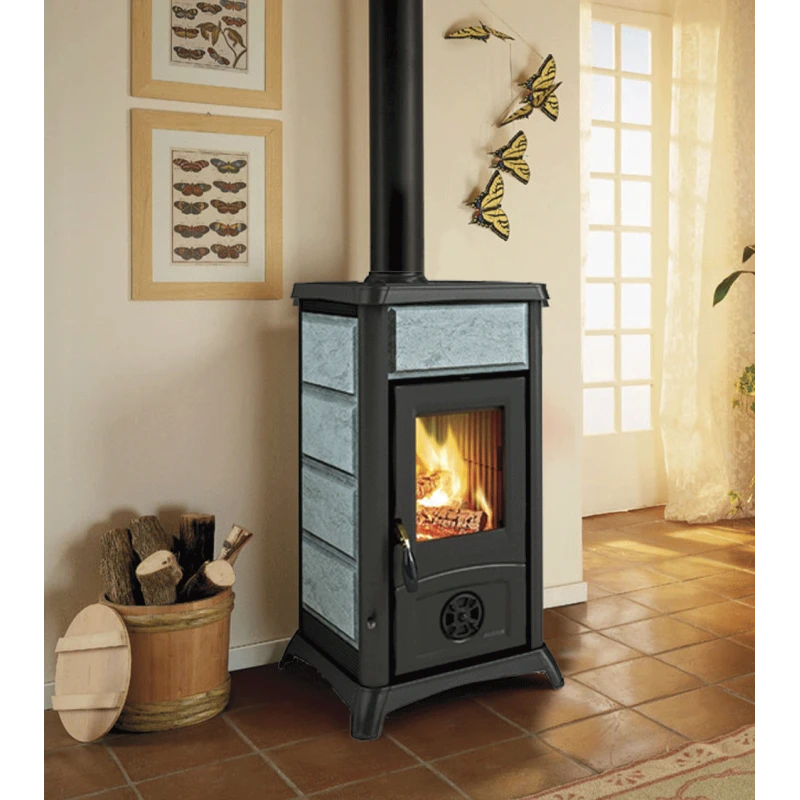 Gemma pierre 6 kw - Poêle à bois LA NORDICA EXTRAFLAME Gemma Pierre 6 Kw - Poêle à Bois LA NORDICA EXTRAFLAME -Magasin De Cheminées poele bois nordica gemma pierre 6