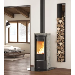 Liù Pietra 7.5 KW - Poêle à Bois LA NORDICA EXTRAFLAME