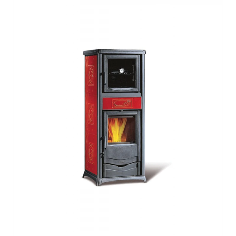 Rossella Plus Forno Evo 9.1 kW - Poêle à bois LA NORDICA EXTRAFLAME Rossella Plus Forno Evo 9.1 KW - Poêle à Bois LA NORDICA EXTRAFLAME -Magasin De Cheminées poele bois nordica rossella plus forno evo 9 1