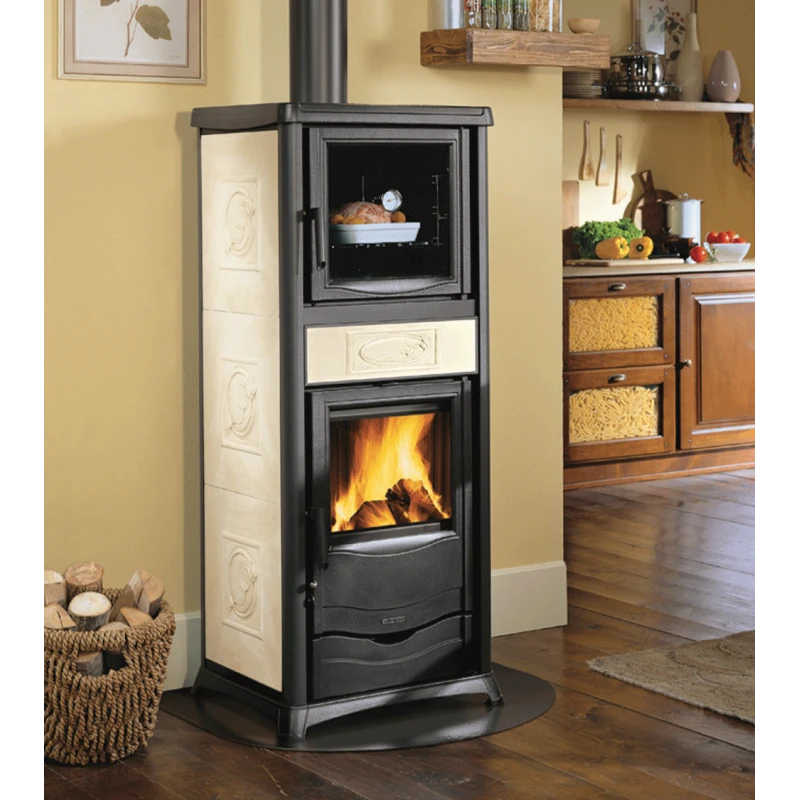 Rossella Plus Forno Evo 9.1 kW - Poêle à bois LA NORDICA EXTRAFLAME Rossella Plus Forno Evo 9.1 KW - Poêle à Bois LA NORDICA EXTRAFLAME -Magasin De Cheminées poele bois nordica rossella plus forno evo 9
