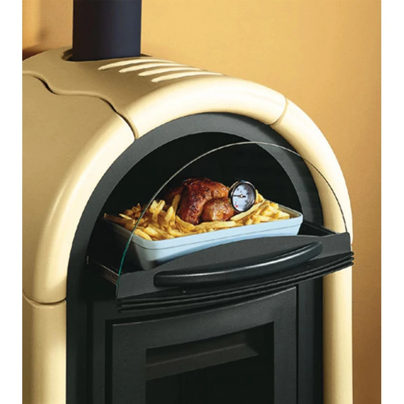 Stefany Forno 10.6 kW BII - Poêle à bois LA NORDICA EXTRAFLAME Stefany Forno 10.6 KW BII - Poêle à Bois LA NORDICA EXTRAFLAME -Magasin De Cheminées poele bois nordica stefany forno b2 10 1