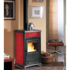 TermoRossella Plus Evo DSA 4.0 - 11.1 KW - Poêle à Bois Hydraulique LA NORDICA EXTRAFLAME