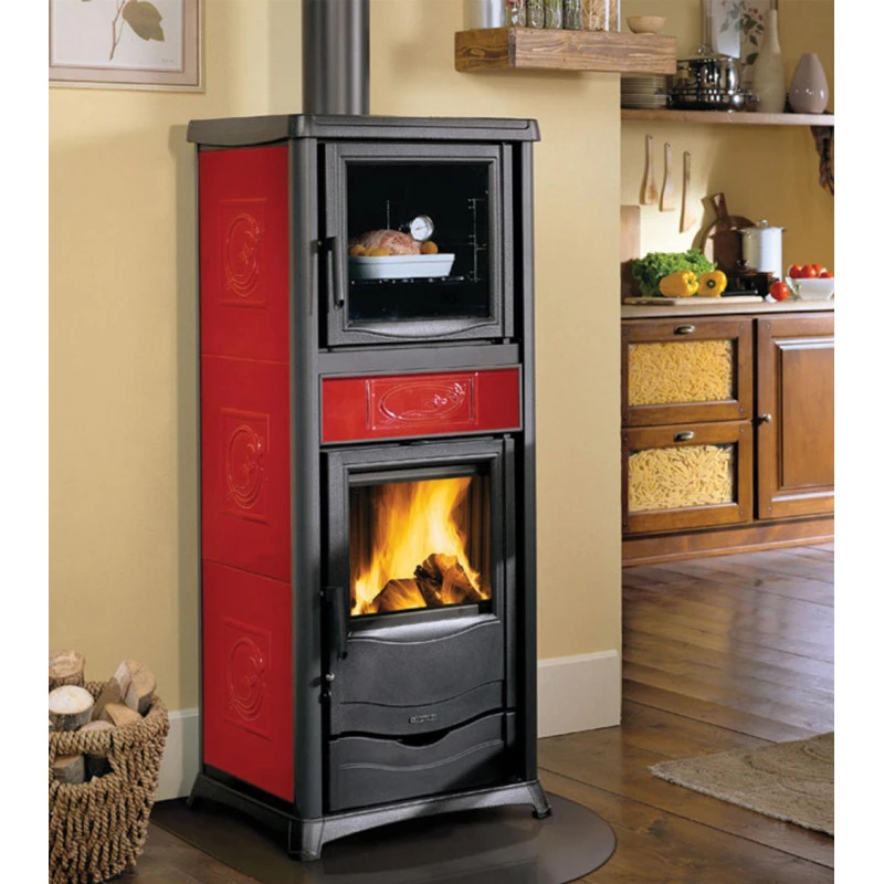 TermoRossella Plus Forno DSA 4.0 - 11.1 kW - Poêle à bois hydraulique LA NORDICA EXTRAFLAME TermoRossella Plus Forno DSA 4.0 - 11.1 KW - Poêle à Bois Hydraulique LA NORDICA EXTRAFLAME -Magasin De Cheminées poele bois nordica termorossella plus forno dsa 4 11