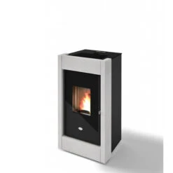 BARBARA 11,5 Kw - Poêle à Granulés EVA CALOR 2 BARBARA 11,5 Kw - Poêle à Granulés EVA CALOR -Magasin De Cheminées poele granules eva calor barbara 11 2