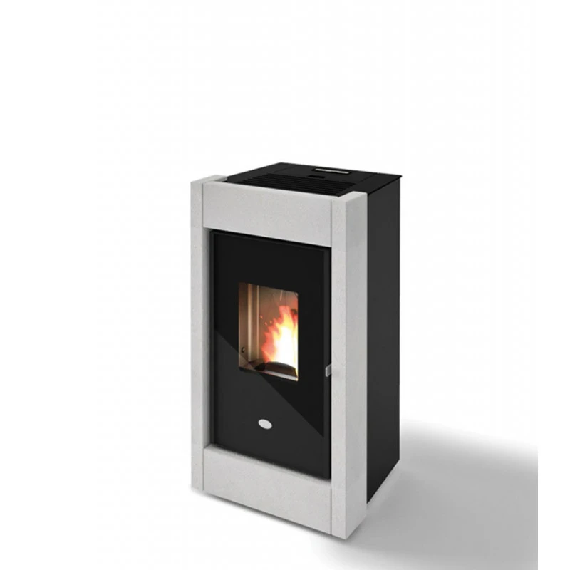 BARBARA 11,5 Kw - Poêle à granulés EVA CALOR BARBARA 11,5 Kw - Poêle à Granulés EVA CALOR -Magasin De Cheminées poele granules eva calor barbara 11 2