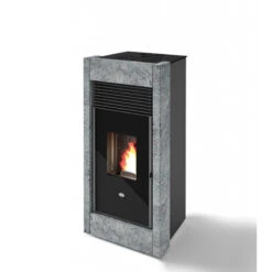 BEATRICE 15,4 Kw Canalisable - Poêle à Granulés EVA CALOR -Magasin De Cheminées poele granules eva calor beatrice 15 2