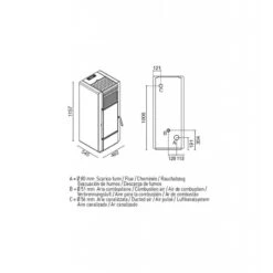 CLOE 15,4 Kw Canalisable - Poêle à Granulés EVA CALOR -Magasin De Cheminées poele granules eva calor cloe 15 5