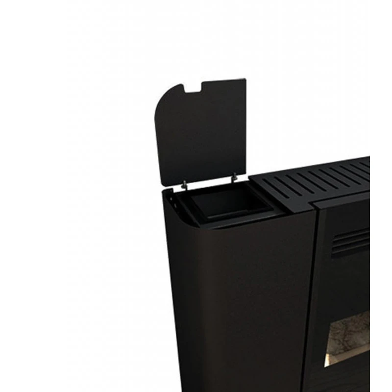 DIVA 9,4 Kw étanche canalisable - Poêle à granulé EVA CALOR DIVA 9,4 Kw étanche Canalisable - Poêle à Granulé EVA CALOR -Magasin De Cheminées poele granules eva calor diva 9 4