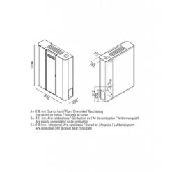 DIVA 9,4 Kw étanche Canalisable - Poêle à Granulé EVA CALOR 6 DIVA 9,4 Kw étanche Canalisable - Poêle à Granulé EVA CALOR -Magasin De Cheminées poele granules eva calor diva 9 6