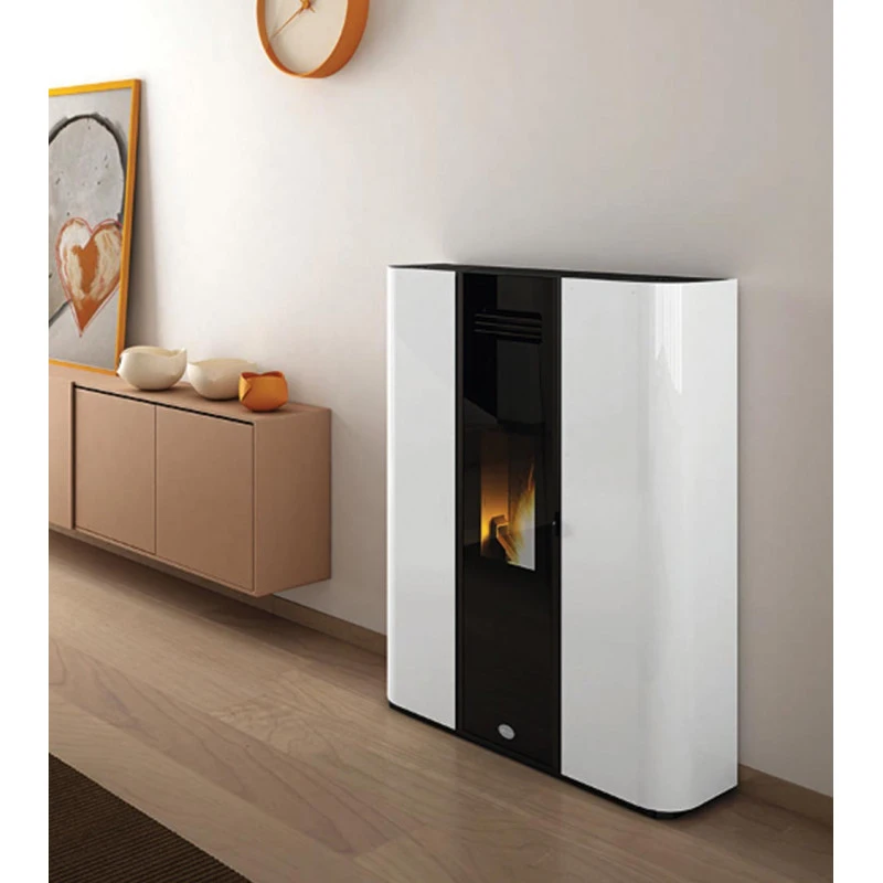 DIVA 9,4 Kw étanche canalisable - Poêle à granulé EVA CALOR DIVA 9,4 Kw étanche Canalisable - Poêle à Granulé EVA CALOR -Magasin De Cheminées poele granules eva calor diva 9