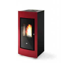 EVELYN 11,5Kw - Poêle à Granulés Canalisable EVA CALOR -Magasin De Cheminées poele granules eva calor evelyn 3
