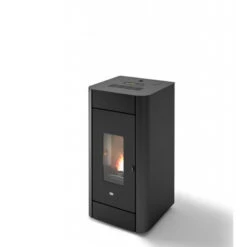 FRIDA 13 Kw Ventilé Hydraulique - Poêle à Granulés EVA CALOR -Magasin De Cheminées poele granules eva calor frida 12 2