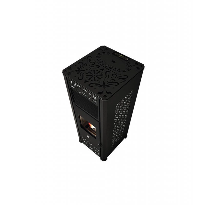 GEMMA 15,4 Kw - Poêle à granulés canalisable EVA CALOR GEMMA 15,4 Kw - Poêle à Granulés Canalisable EVA CALOR -Magasin De Cheminées poele granules eva calor gemma 15 canalisable 5