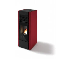 INES 15,4 Kw Canalisable- Poêle à Granulés EVA CALOR -Magasin De Cheminées poele granules eva calor ines 15 canalisable 2