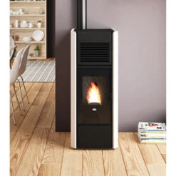 INES 15,4 Kw Canalisable- Poêle à Granulés EVA CALOR