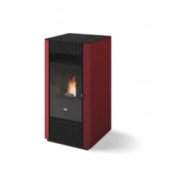 IRMA 9,2Kw Canalisable - Poêle à Granulés EVA CALOR -Magasin De Cheminées poele granules eva calor irma 9 canalisable 3