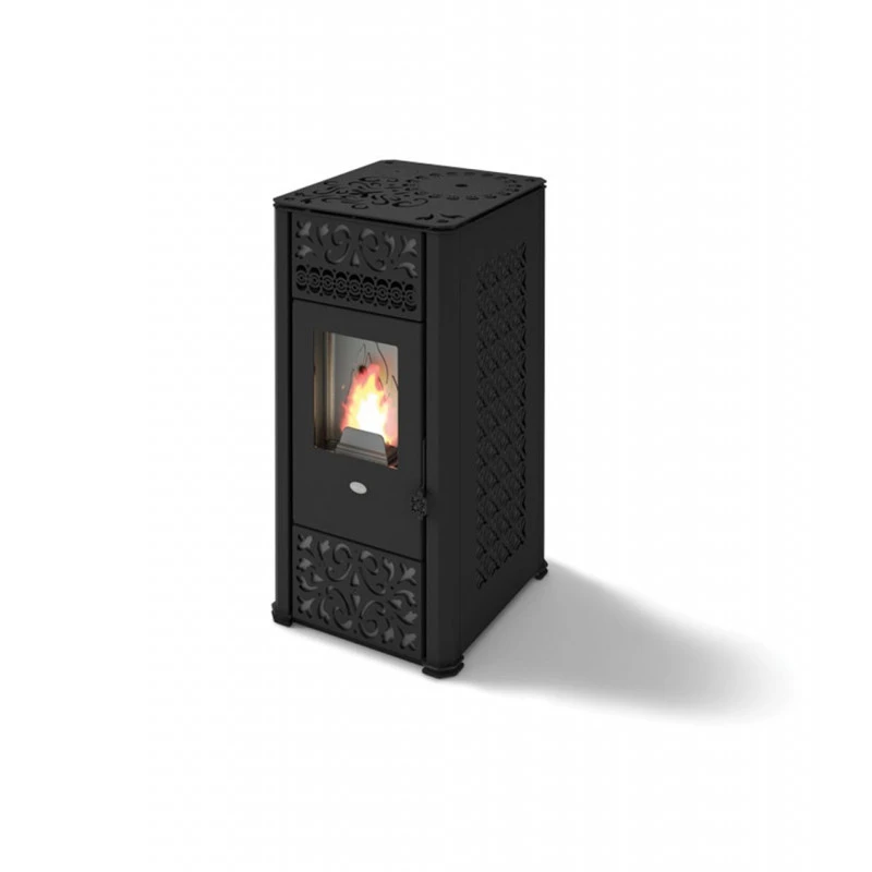 LUCILLA 9,5 Kw - Poêle à granulés EVA CALOR LUCILLA 9,5 Kw - Poêle à Granulés EVA CALOR -Magasin De Cheminées poele granules eva calor lucilla 9 2