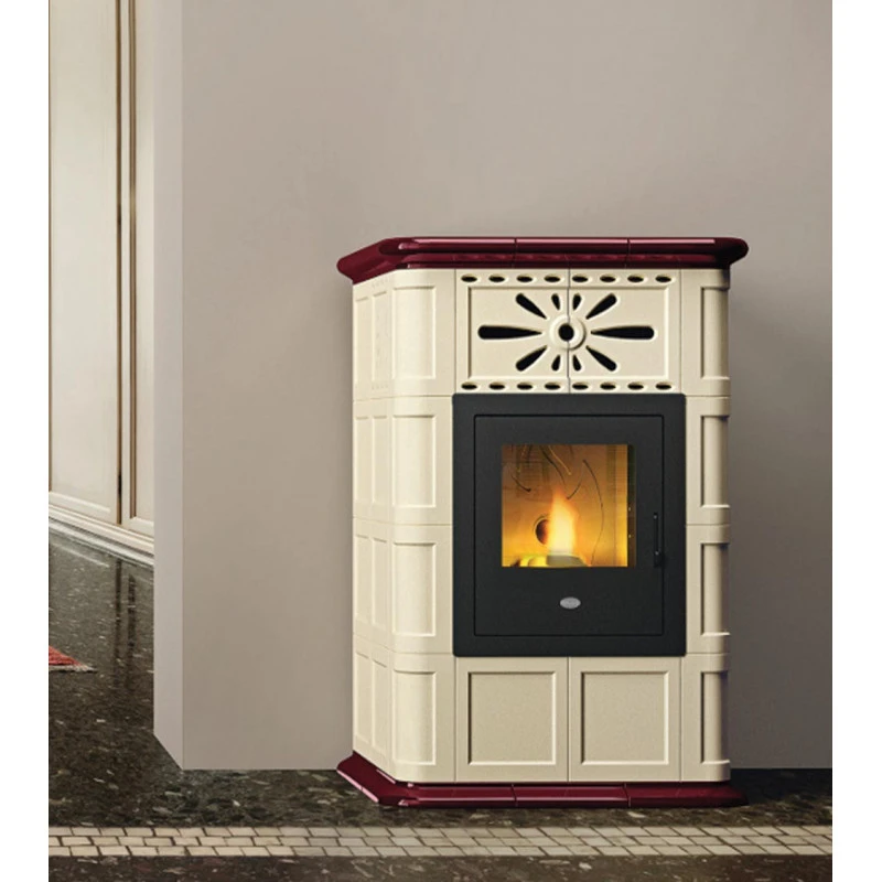 MARIA 13,5 Kw - Poêle à granulés en faïence EVA CALOR MARIA 13,5 Kw - Poêle à Granulés En Faïence EVA CALOR -Magasin De Cheminées poele granules eva calor maria 13