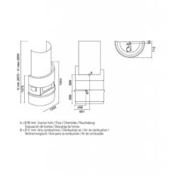 MICHELANGELO 12 Kw - Poêle à Granulés EVA CALOR -Magasin De Cheminées poele granules eva calor michelangelo 12 3