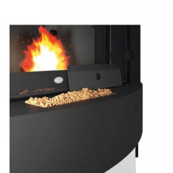 RAFFAELLO 12 Kw - Poêle à Granulés EVA CALOR -Magasin De Cheminées poele granules eva calor raffaello 12 2
