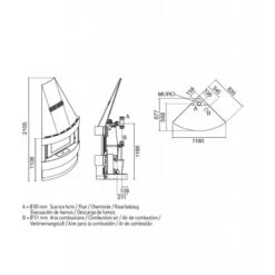 RAFFAELLO 12 Kw - Poêle à Granulés EVA CALOR -Magasin De Cheminées poele granules eva calor raffaello 12 3