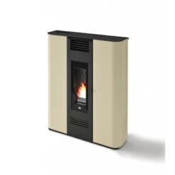 REBECCA 9,4 Kw - Poêle à Granulés Canalisable EVA CALOR -Magasin De Cheminées poele granules eva calor rebecca 10 3