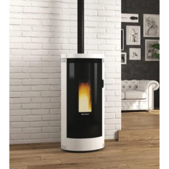 Poêle à Granulés étanche Canalisé Avec Sortie Concentrique 9KW DEBBY PLUS CX EVO- La Nordica Extraflame
