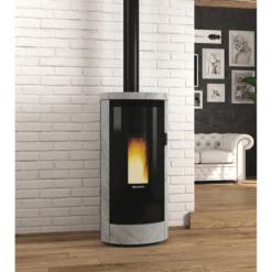 Poêle à Granulés étanche Canalisé Avec Sortie Concentrique 9KW DEBBY PLUS CX EVO- La Nordica Extraflame 4 Poêle à Granulés étanche Canalisé Avec Sortie Concentrique 9KW DEBBY PLUS CX EVO- La Nordica Extraflame -Magasin De Cheminées poele granules extraflame debby plus cx evo 9 4