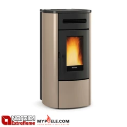 GUENDA IDRO 16.2 KW - Poêle à Granulés Hydraulique La NORDICA EXTRAFLAME -Magasin De Cheminées poele granules extraflame guenda idro 17 2