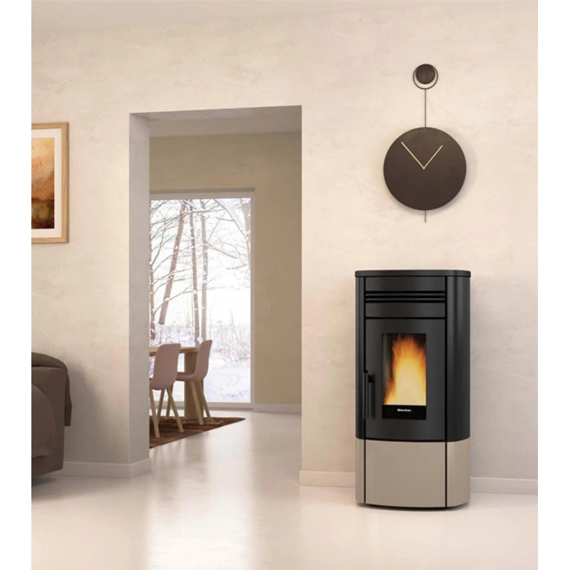 NORIS 12 kW étanche - Poêle à granulés LA NORDICA EXTRAFLAME NORIS 12 KW étanche - Poêle à Granulés LA NORDICA EXTRAFLAME -Magasin De Cheminées poele granules extraflame noris 12