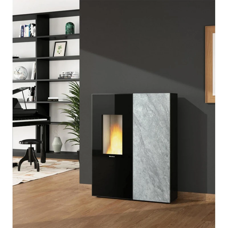 SHARON PLUS CX 10 kW - Poêle à granulés Canalisable étanche La NORDICA EXTRAFLAME SHARON PLUS CX 10 KW - Poêle à Granulés Canalisable étanche La NORDICA EXTRAFLAME -Magasin De Cheminées poele granules extraflame sharon plus cx 10