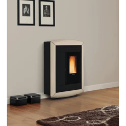Souvenir Lux Evo 10.2 KW Canalisable - Poêle à Granulés LA NORDICA EXTRAFLAME -Magasin De Cheminées poele granules extraflame souvenir lux canalise 2