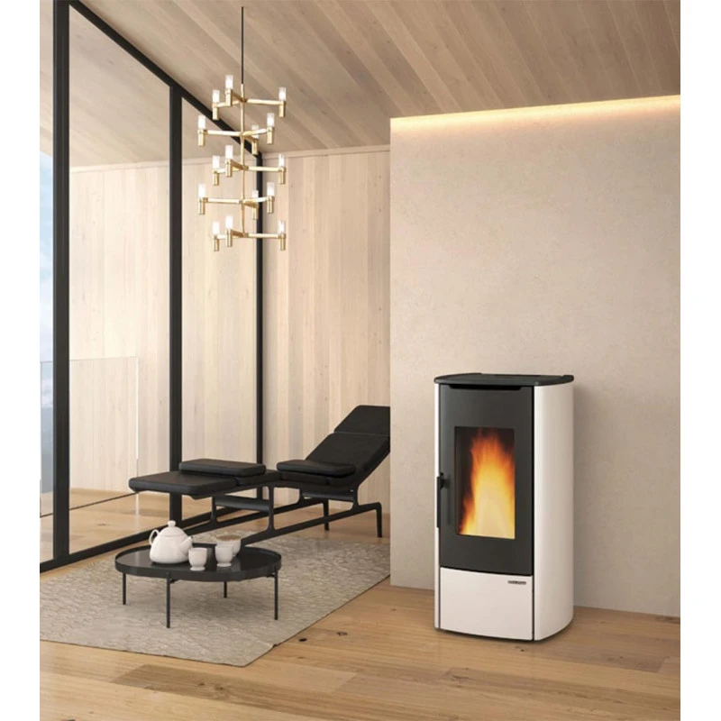 MARINA IDRO H11 12.1kW - Hydraulique - Poêle à granulés LA NORDICA EXTRAFLAME MARINA IDRO H11 12.1kW - Hydraulique - Poêle à Granulés LA NORDICA EXTRAFLAME -Magasin De Cheminées poele granules hydraulique marina idro h11 12