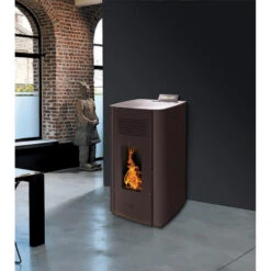 ELIO 13kw étanche - Poêle à Granulés INTERSTOVES 3 ELIO 13kw étanche - Poêle à Granulés INTERSTOVES -Magasin De Cheminées poele granules interstoves elio 13 kw 3