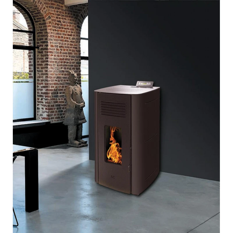 ELIO 13kw étanche - Poêle à granulés INTERSTOVES ELIO 13kw étanche - Poêle à Granulés INTERSTOVES -Magasin De Cheminées poele granules interstoves elio 13 kw 3