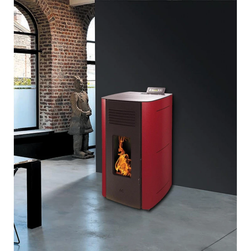 ELIO 13kw étanche - Poêle à granulés INTERSTOVES ELIO 13kw étanche - Poêle à Granulés INTERSTOVES -Magasin De Cheminées poele granules interstoves elio 13 kw 4