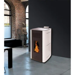 ELIO 13kw étanche - Poêle à Granulés INTERSTOVES 5 ELIO 13kw étanche - Poêle à Granulés INTERSTOVES -Magasin De Cheminées poele granules interstoves elio 13 kw 5