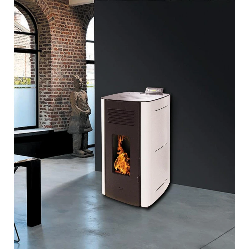 ELIO 13kw étanche - Poêle à granulés INTERSTOVES ELIO 13kw étanche - Poêle à Granulés INTERSTOVES -Magasin De Cheminées poele granules interstoves elio 13 kw 5