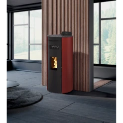 LEANDRO 14 KW étanche - Poêle à Granulés INTERSTOVES -Magasin De Cheminées poele granules interstoves leandro 14 2