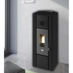 Lilli 6kw - Poêle à Granulés PUNTO FUOCO -Magasin De Cheminées poele granules punto fuoco lilli 2