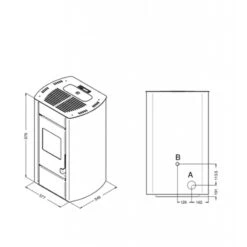 Stella 10kw - Poêle à Granulés PUNTO FUOCO 3 Stella 10kw - Poêle à Granulés PUNTO FUOCO -Magasin De Cheminées poele granules punto fuoco stella 3