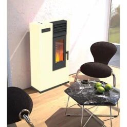 Susy (Slim) 7,5kw - Poêle à Granulés PUNTO FUOCO -Magasin De Cheminées poele granules punto fuoco susy 2