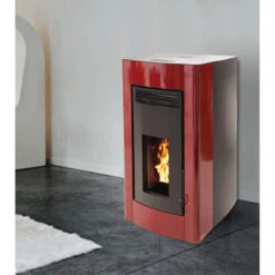 SAN NICOLA 20 KW étanche - Poêle à Granulés Hydraulique STOVIA -Magasin De Cheminées poele granules san nicola2 20k 2