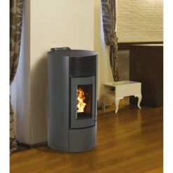 DINO 12 KW étanche - Poêle à Granulés STOVIA -Magasin De Cheminées poele granules stovia dino 12 2