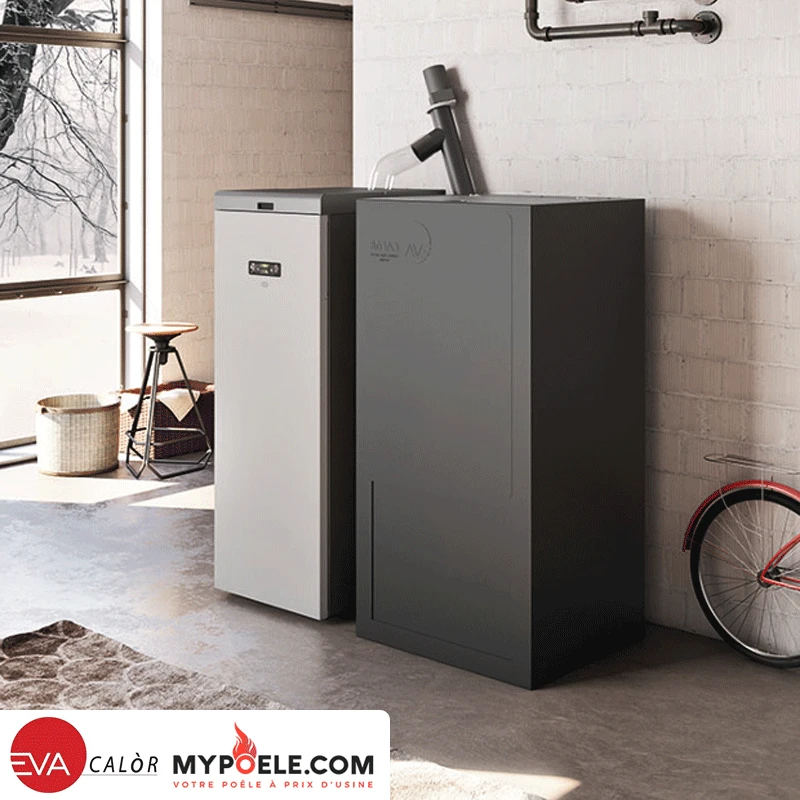 Réservoir complémentaire de stockage de granulés - EVA CALOR Réservoir Complémentaire De Stockage De Granulés - EVA CALOR -Magasin De Cheminées reservoir stockage granules eva calor2